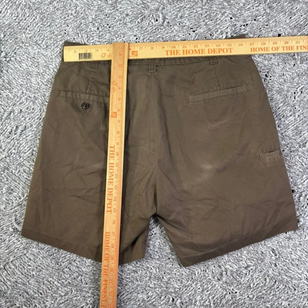 UPS Wearguard Employee Shorts Lot of 2 Mens 34 Brown Cargo Utility Workwear